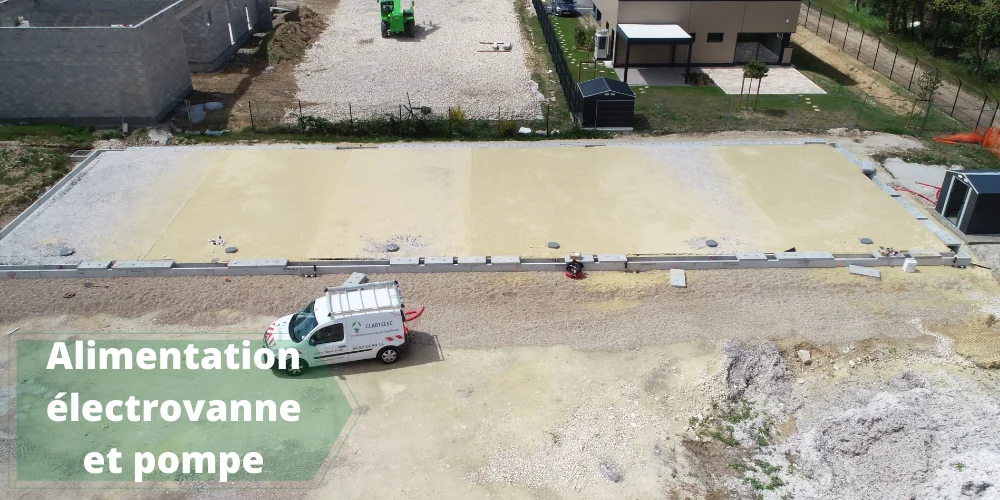 Alimentation électrovanne et pompe – Clartelec