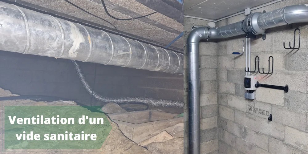 Ventilation d’un vide sanitaire – Clartelec – Electricien en Essonne